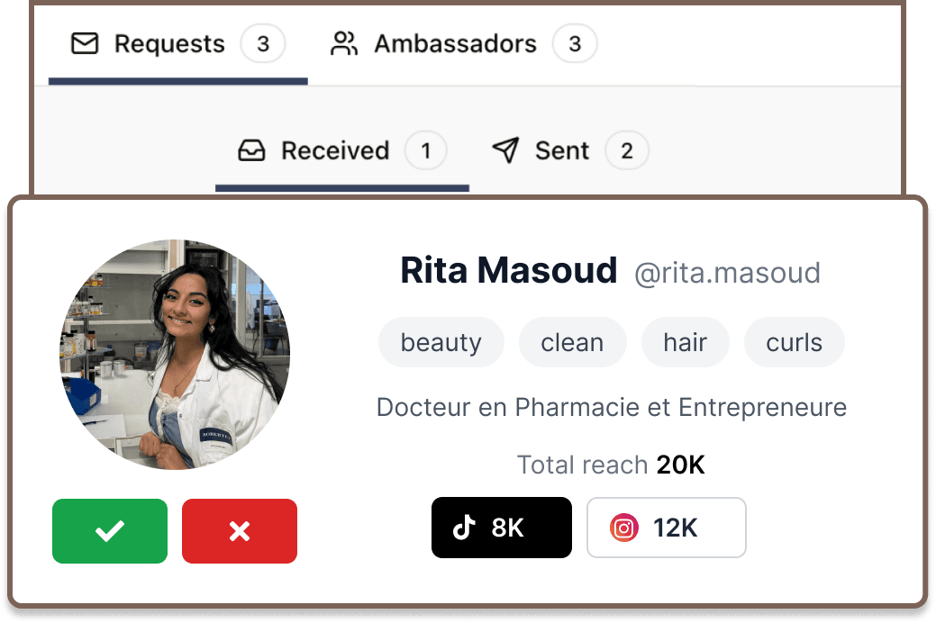 Connect with Tastemakers. illustration